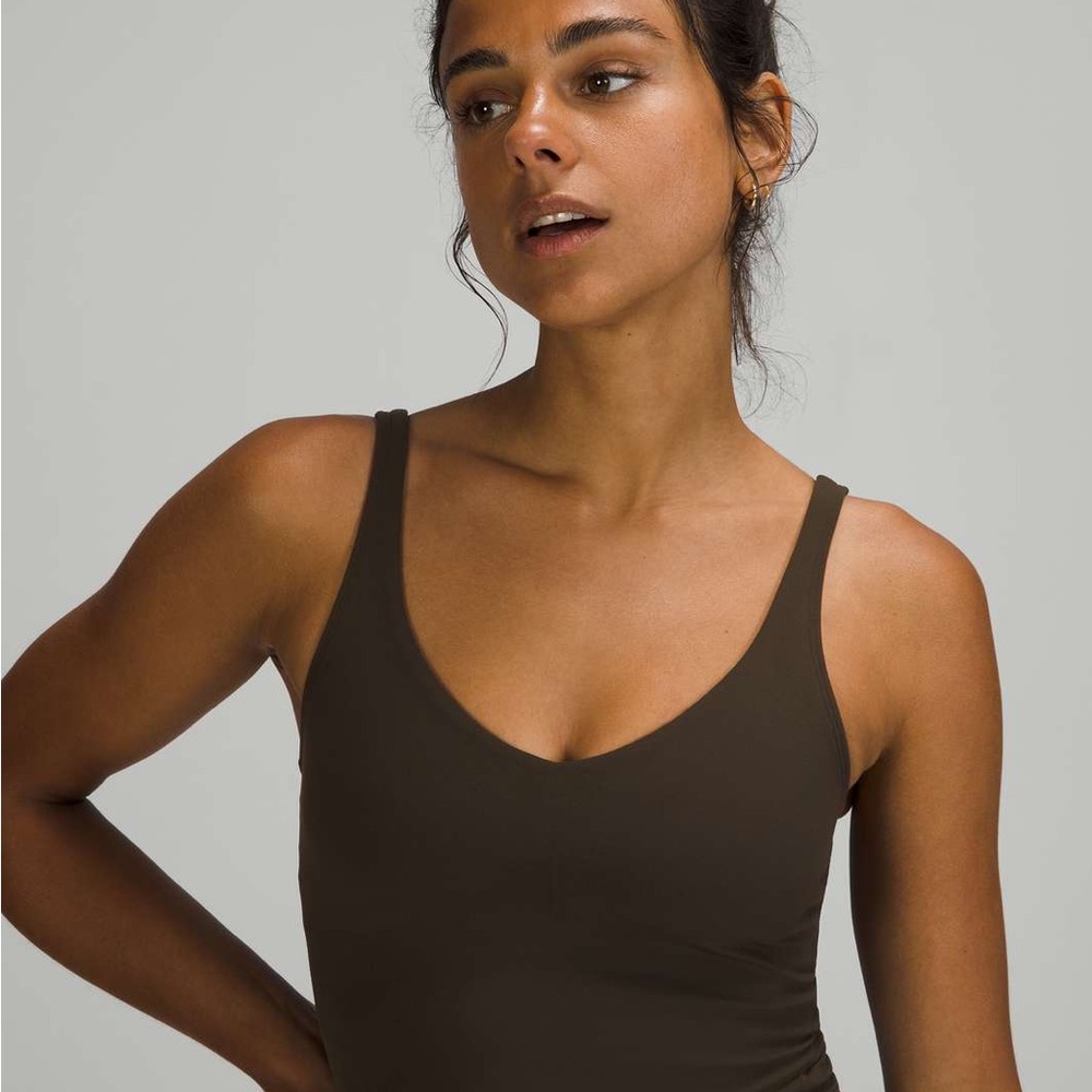 Dark Olive RARE LULULEMON ALIGN TOP